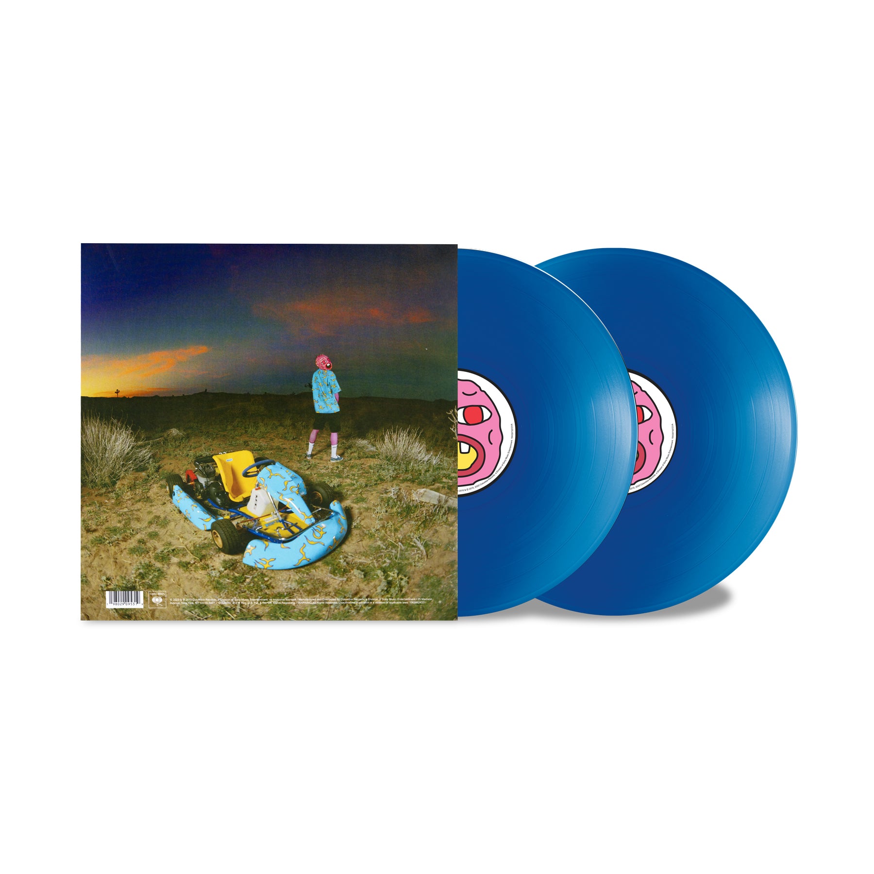 CHERRY BOMB CARTOON MASK VINYL - BLUE